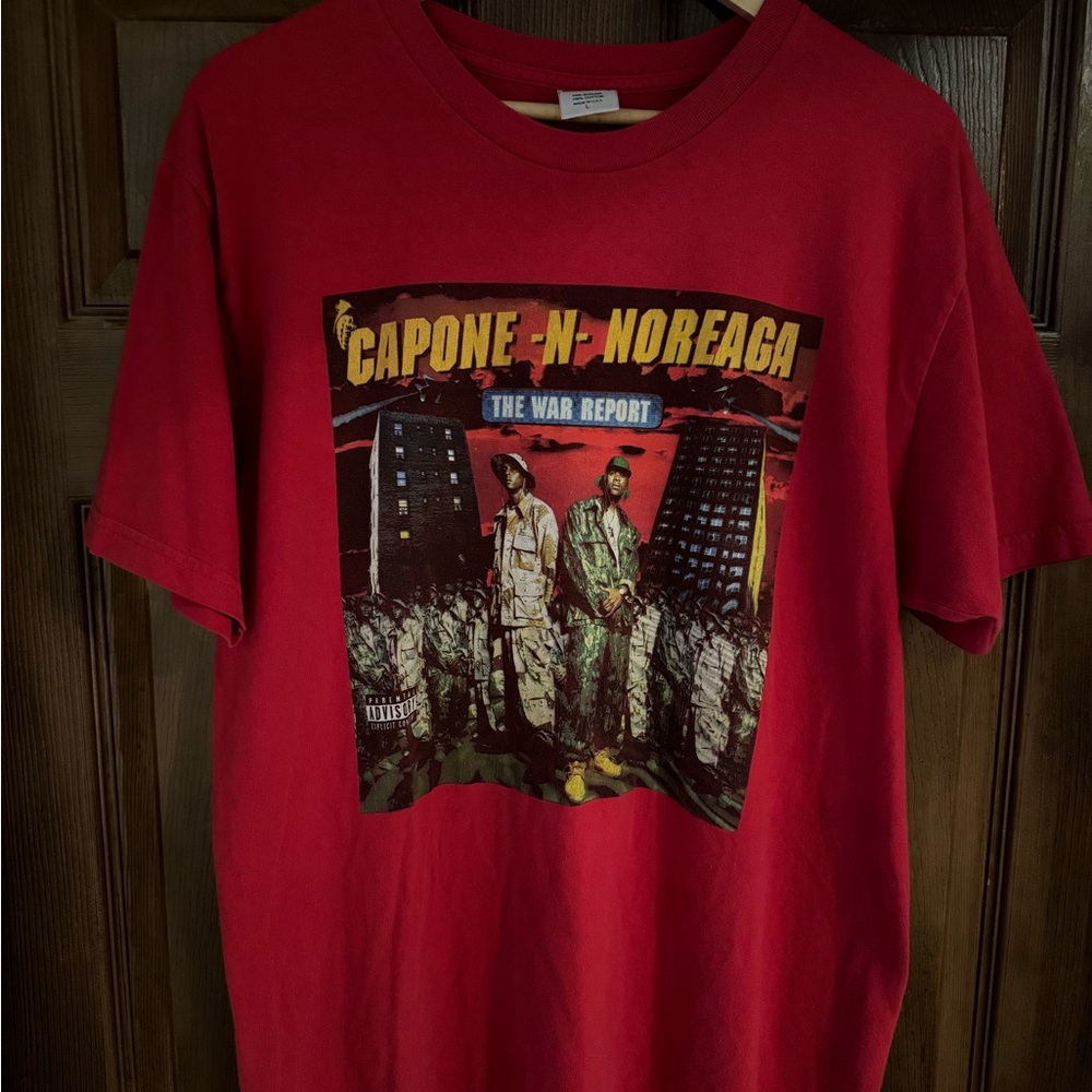 Supreme Capone-N-Noreaga Red T-Shirt